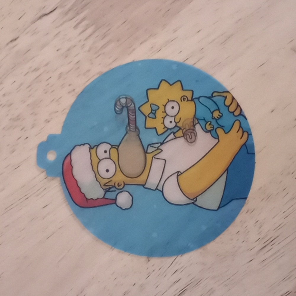 Vintage The Simpsons Special Effect Ornament Collectible